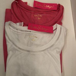 Duo of Lilly Pulitzer Agee Tops Size XL NWT
